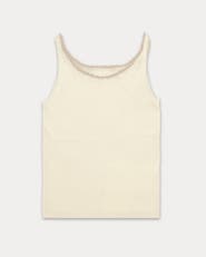 Fortela Claire Wide Ribbed Jersey Tank Top