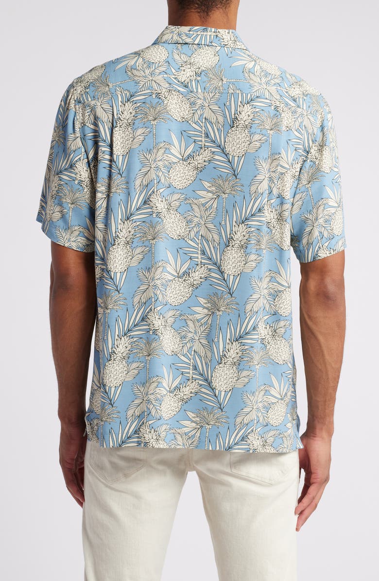 Tommy Bahama Veracruz Cay Pineapple Tropics Camp Shirt, Alternate, color,