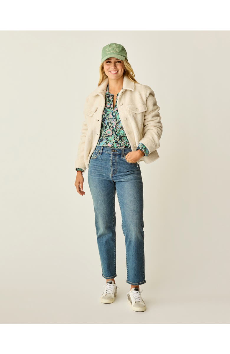 Carve Designs Rhea Boucle Trucker, Main, color, Birch