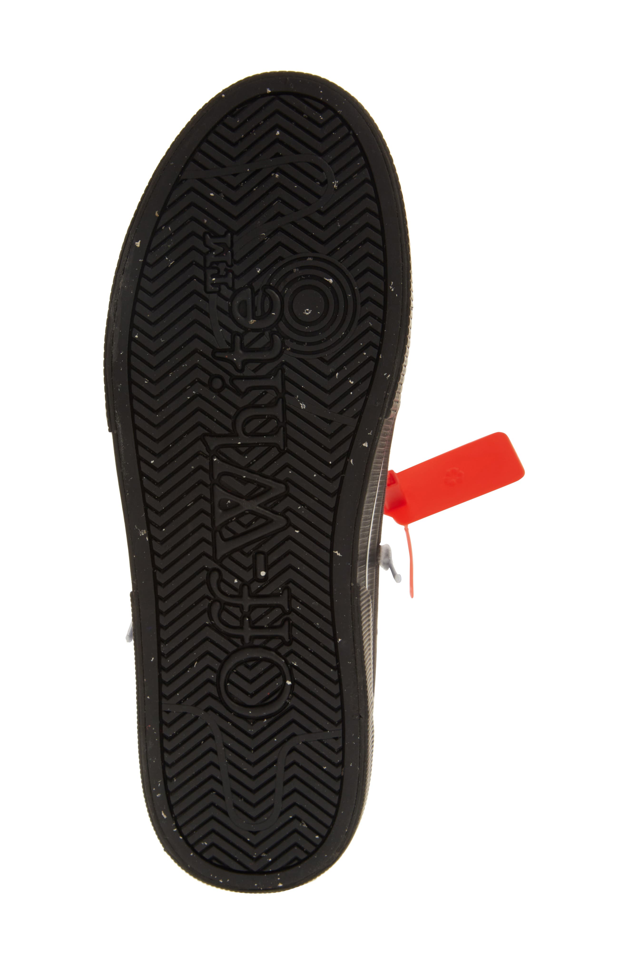 Off-White New Vulcanized Low Sneaker, Alternate, color, Black - White