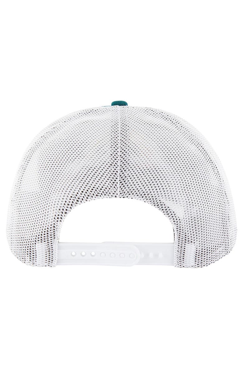 '47 Men's '47 Green/White Philadelphia Eagles Team Unstructured Trucker Adjustable Hat, Alternate, color, Green