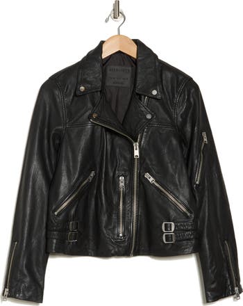 Prescott Leather Biker Jacket
