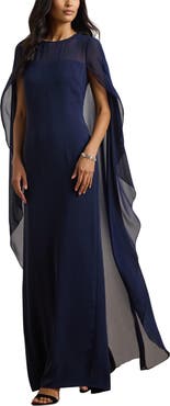 Lauren Ralph Lauren Lavati Capelet Gown