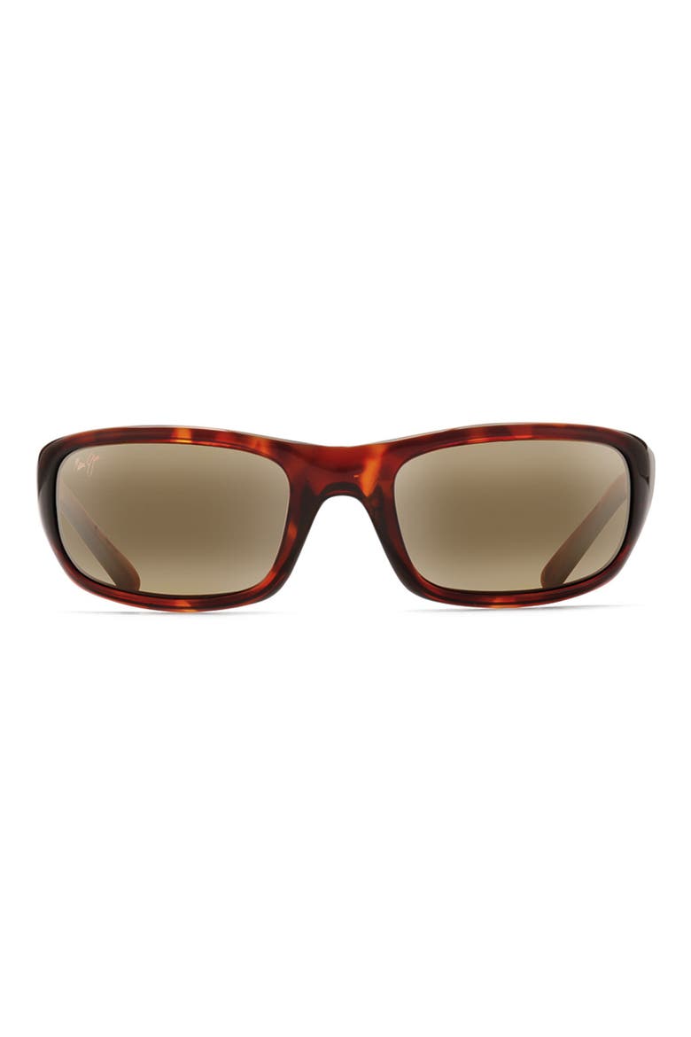 Stingray 55mm Polarized Sunglasses, Main, color, TORTOISE