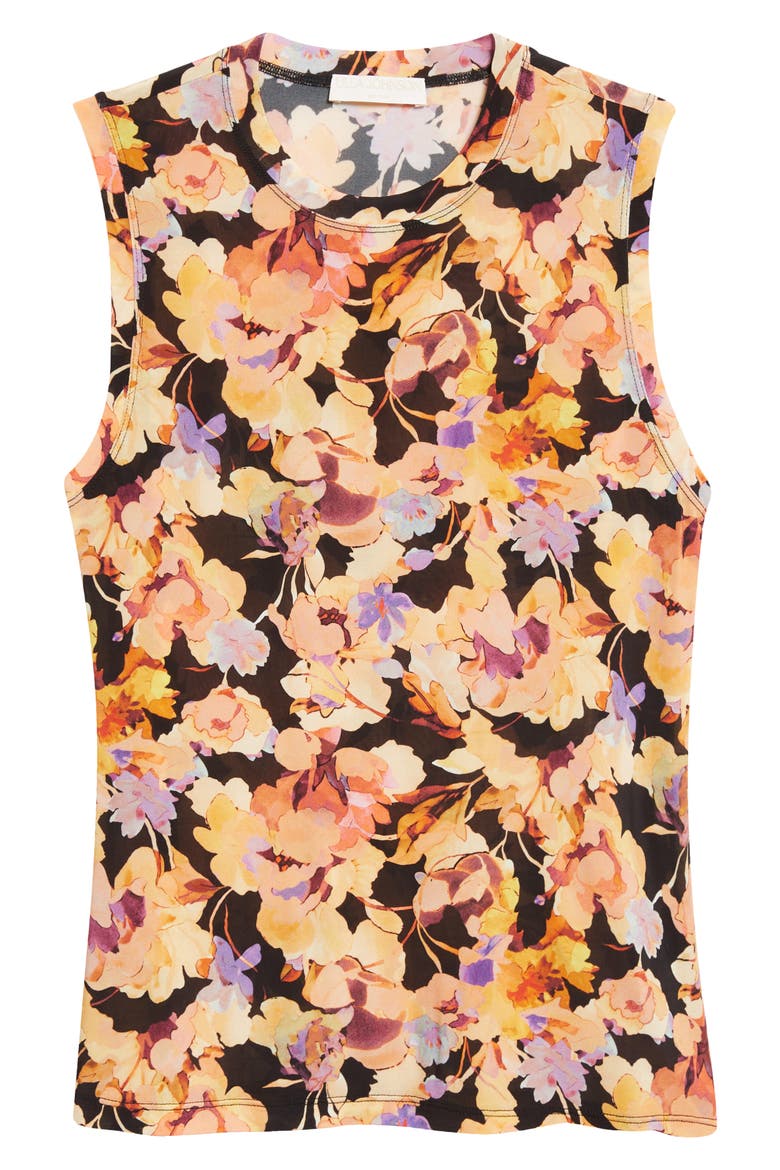 Ines Sleeveless Top, Alternate, color, NIGHT BLOOM