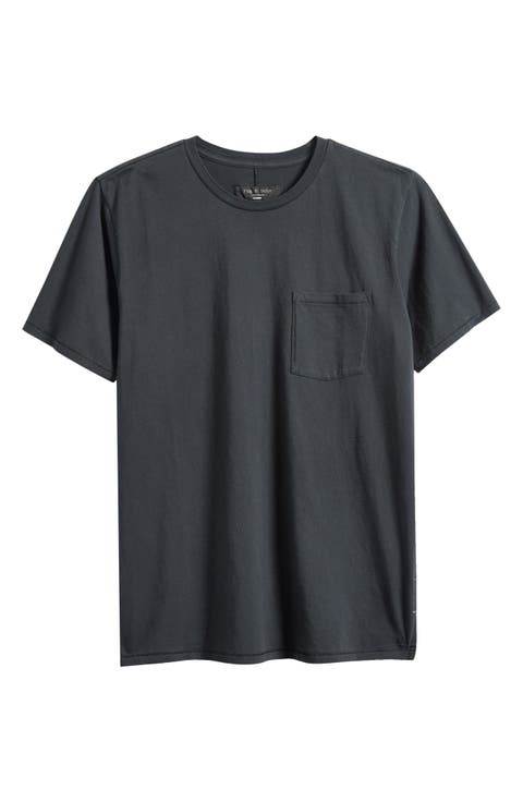 Classic Fit Garment Dye Pocket T-Shirt