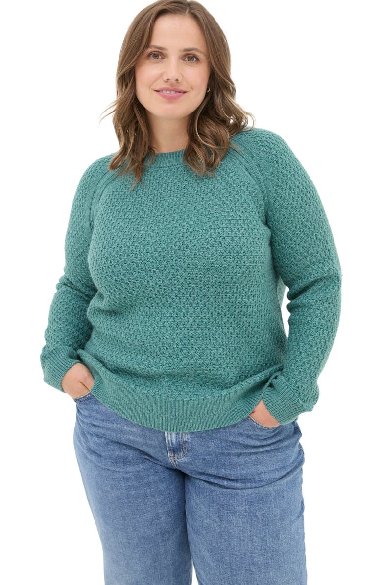 FatFace Women's Plus Size Ella Textured Sweater, Main, color, 