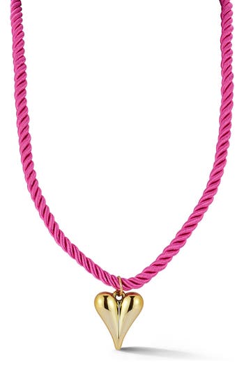Sphera Milano Plated Heart Pendant Collar Necklace