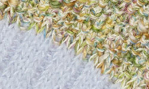 Hansel From Basel Pixie Dapple Cotton & Wool Blend Crew Socks In Pastel