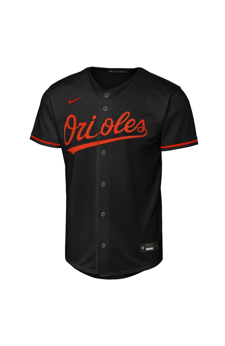 Nike Youth Nike  Black Baltimore Orioles Alternate Replica 2.0 Jersey, Alternate, color, 