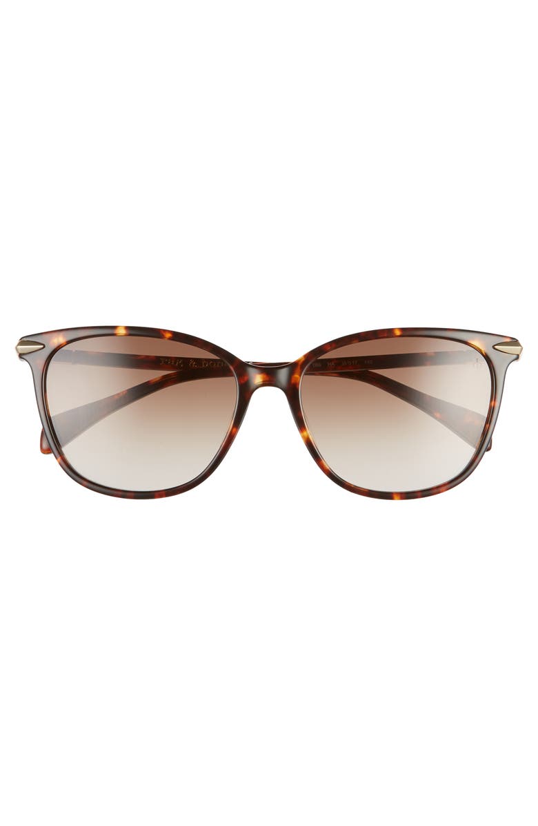 rag & bone 55mm Cat Eye Sunglasses, Alternate, color, 