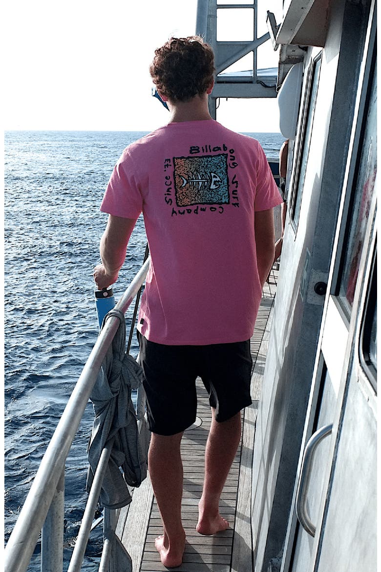 Mondo Men's Graphic Tee, Alternate, color, RETRO PINK