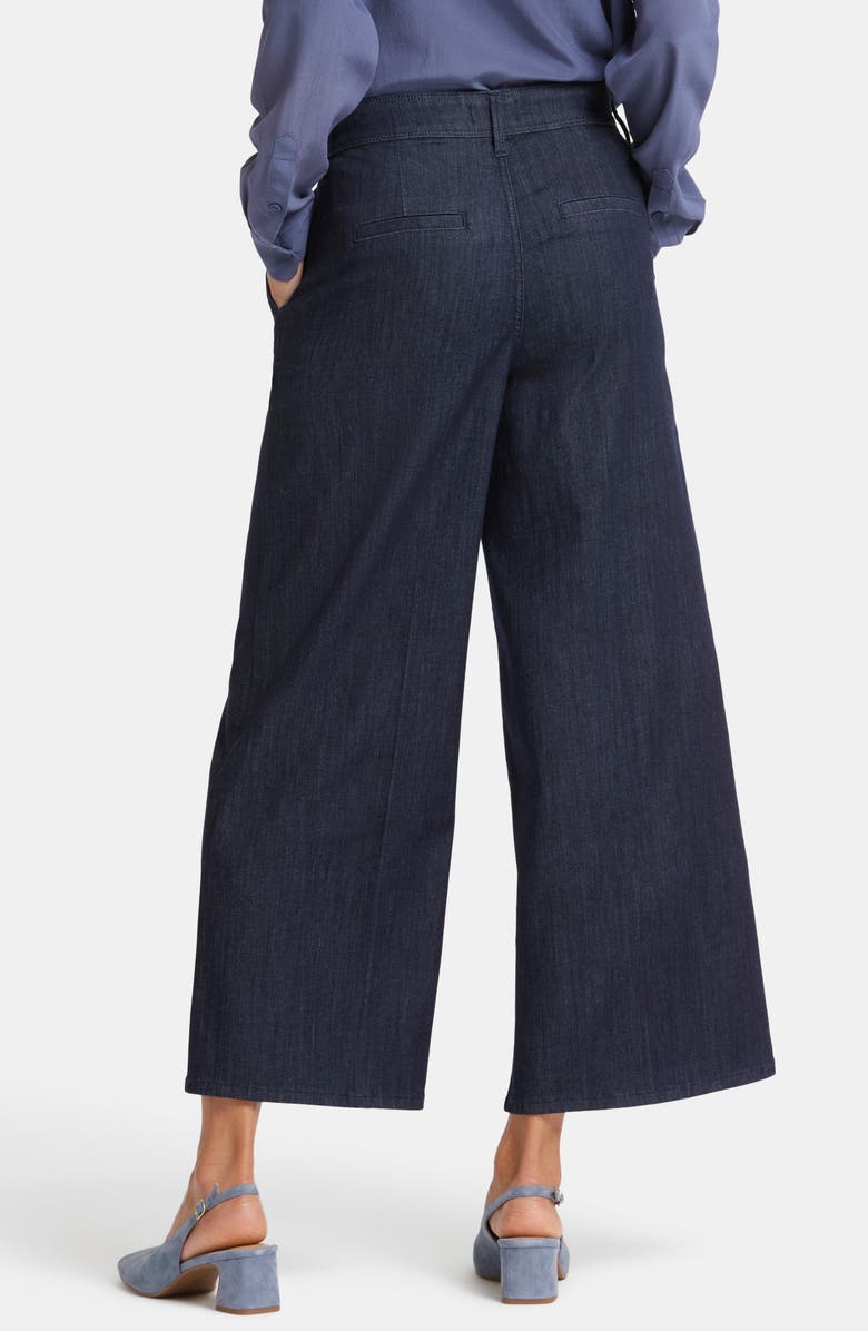 NYDJ Mona High Waist Crop Wide Leg Jeans, Alternate, color, Lightweight Rinse