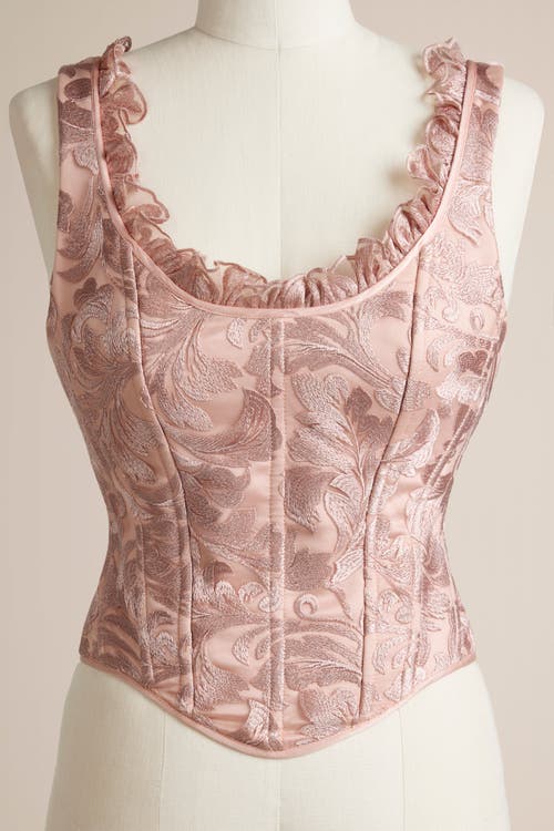 Scarlett Gasque Lulu Corset In Gray