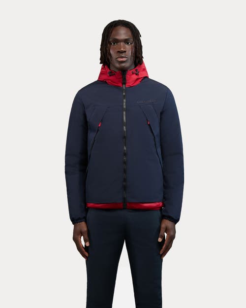 Alpenhaus Échiroles Reversible Insulated Windbreaker In Blue