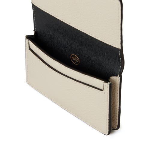 Mulberry Continental Card Case In Gray