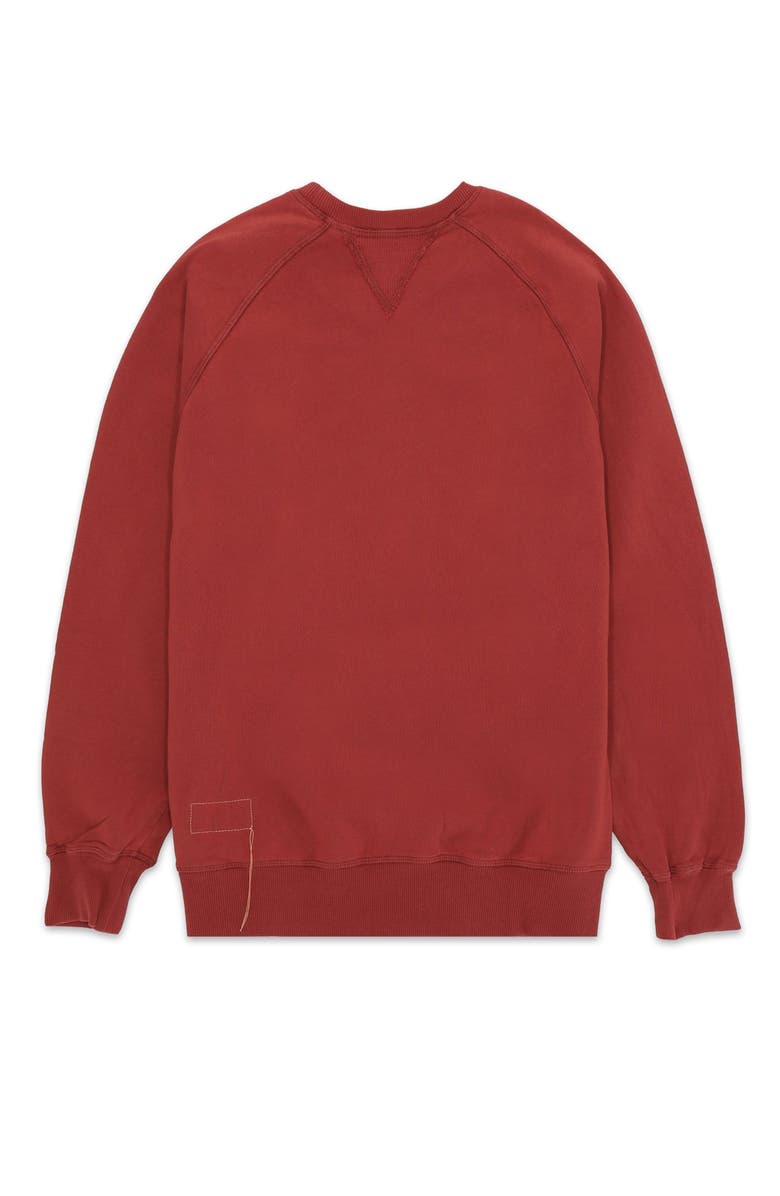 Fortela Harvard Printed Sweatshirt, Alternate, color, Burgundy