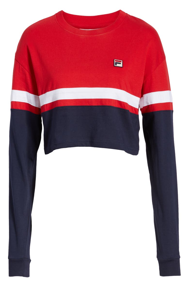 FILA Vivian Crop Tee, Alternate, color, 