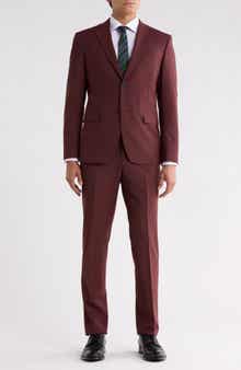 Solid Two-Button Suit