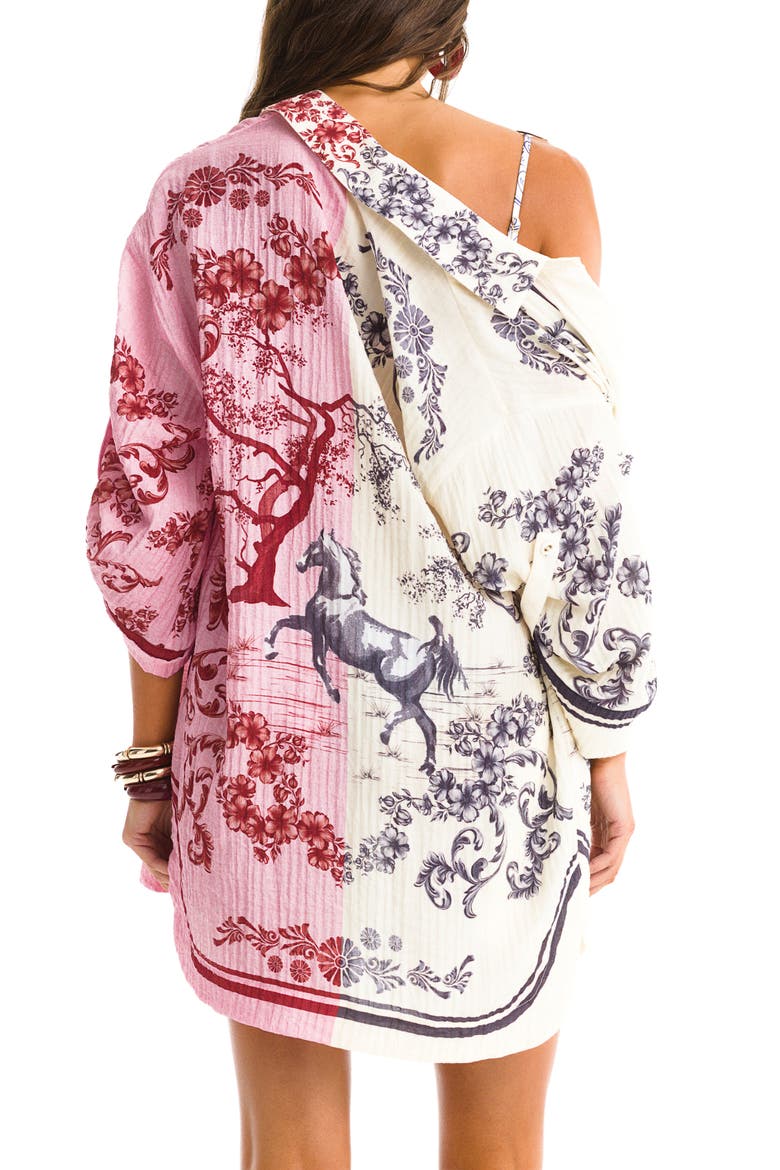 Chrissy Celinna Cover-Up Shirt, Alternate, color, MULTICOLOR