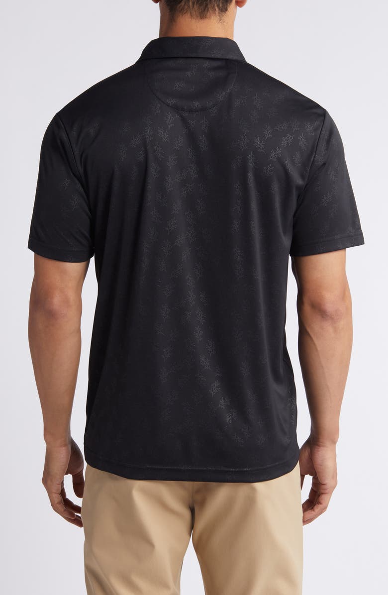 Swannies Barrett Botanical Print Golf Polo, Alternate, color, 
