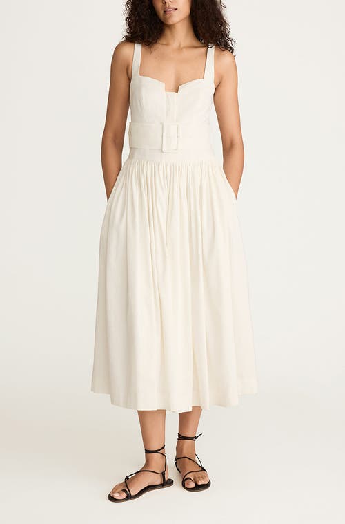 REBECCA TAYLOR REBECCA TAYLOR OTTOMAN BELTED BUSTIER SHIRT DRESS