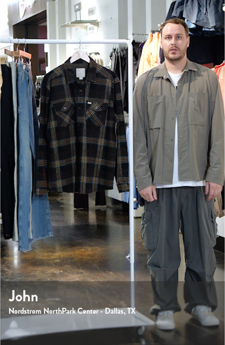 Vacancy Plaid Regular Fit Button-Up Shirt, sales video thumbnail