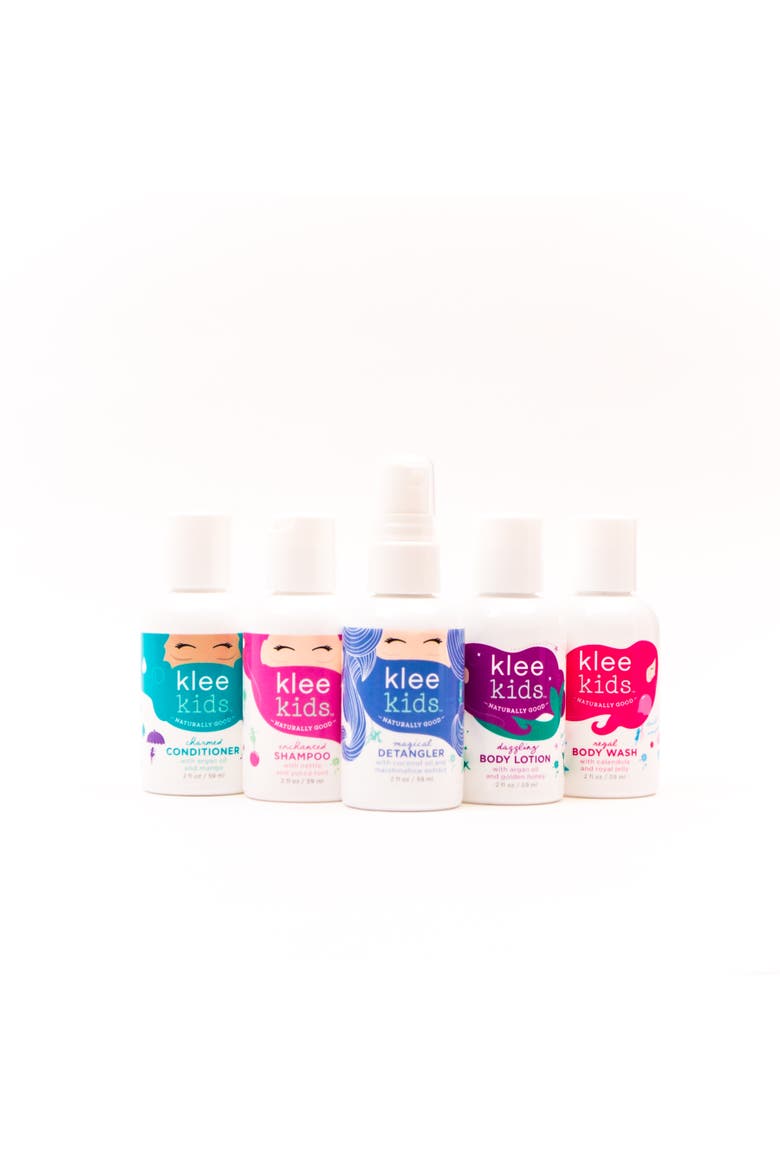 Kids' 5-PC Mini Hair and Body Travel Gift Set, Alternate, color, White