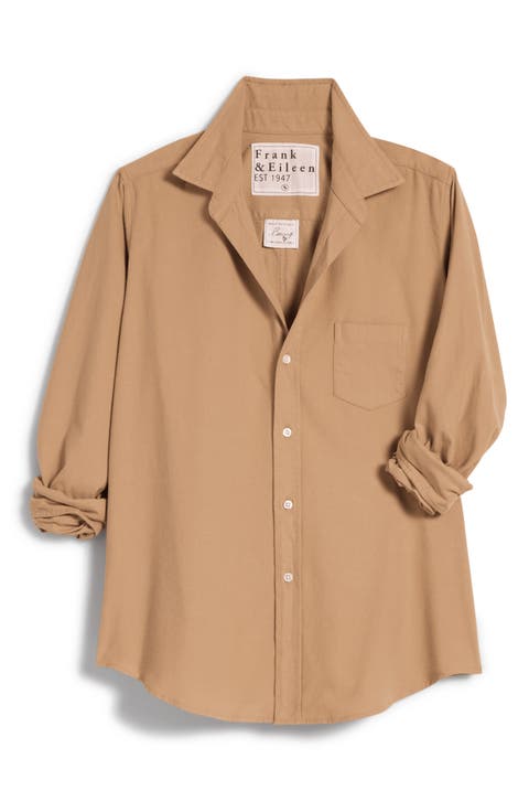 Tailored Cotton Button-Up Shirt