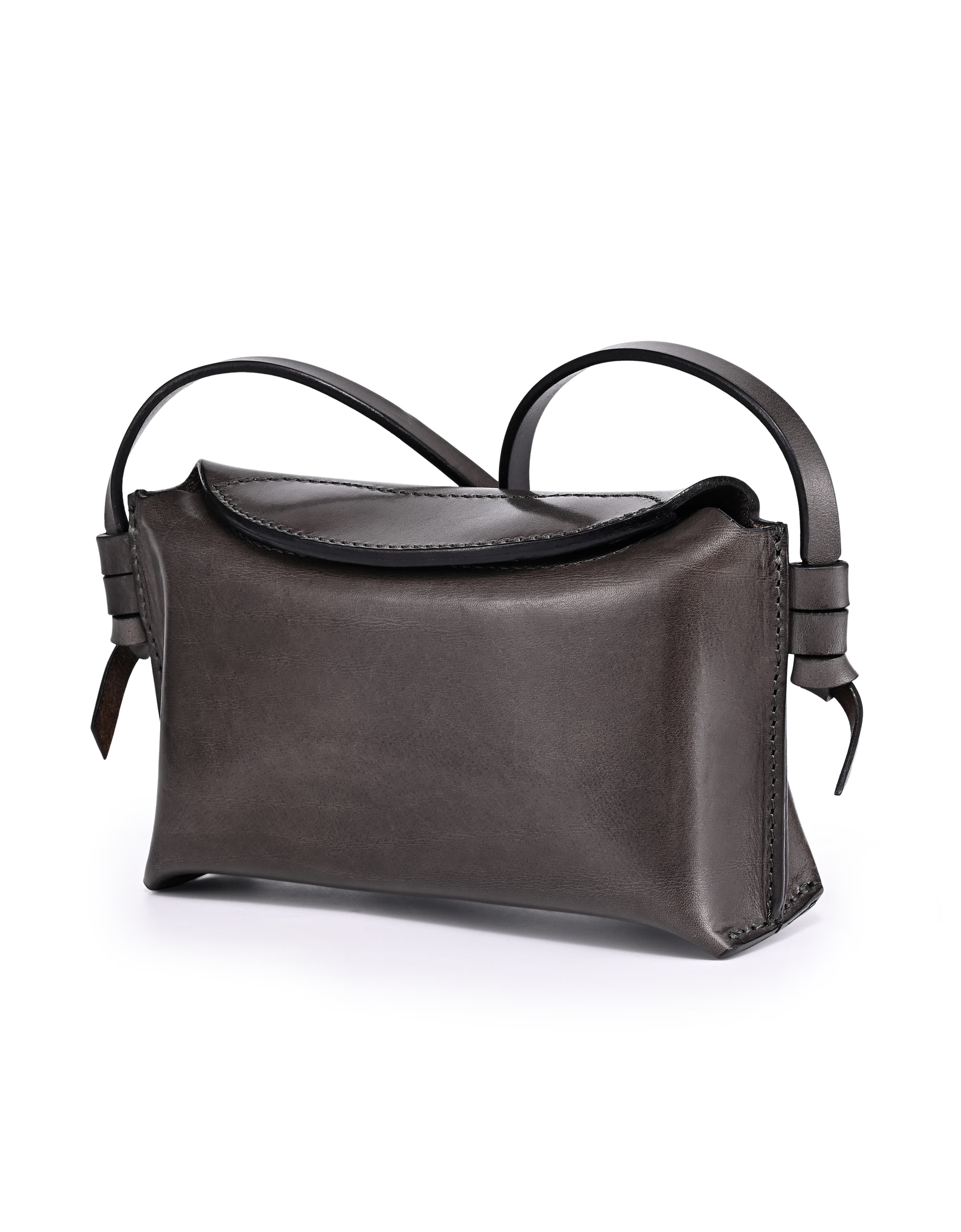 OLD TREND Snapper Genuine Leather Vintage Everyday Crossbody, Alternate, color, Grey