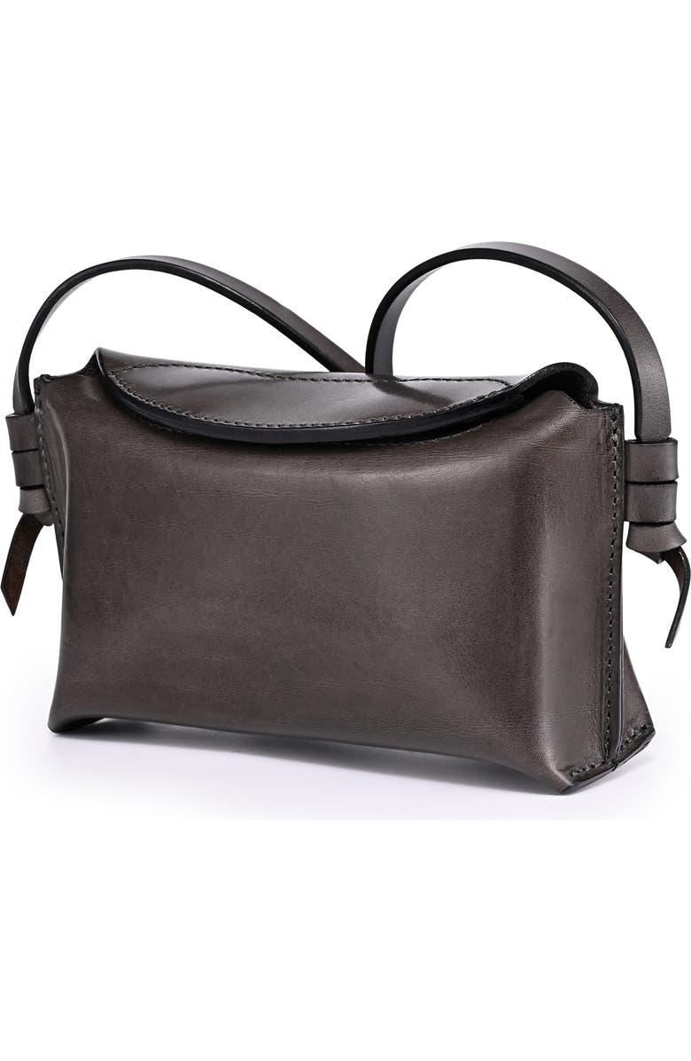 OLD TREND Snapper Genuine Leather Vintage Everyday Crossbody, Alternate, color, Grey