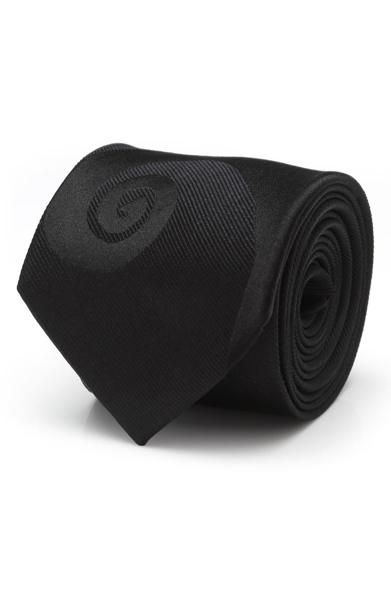 Cufflinks, Inc. Jack Skellington Silk Tie, Alternate, color, Black