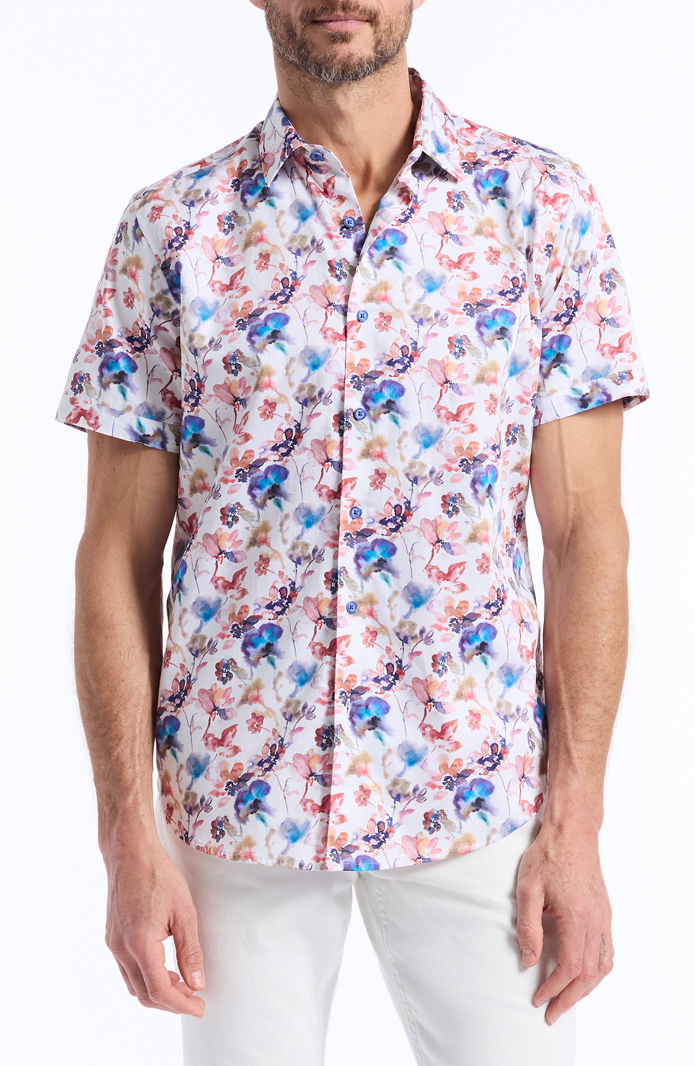 Robert Graham Short Sleeve Button Up Shirt