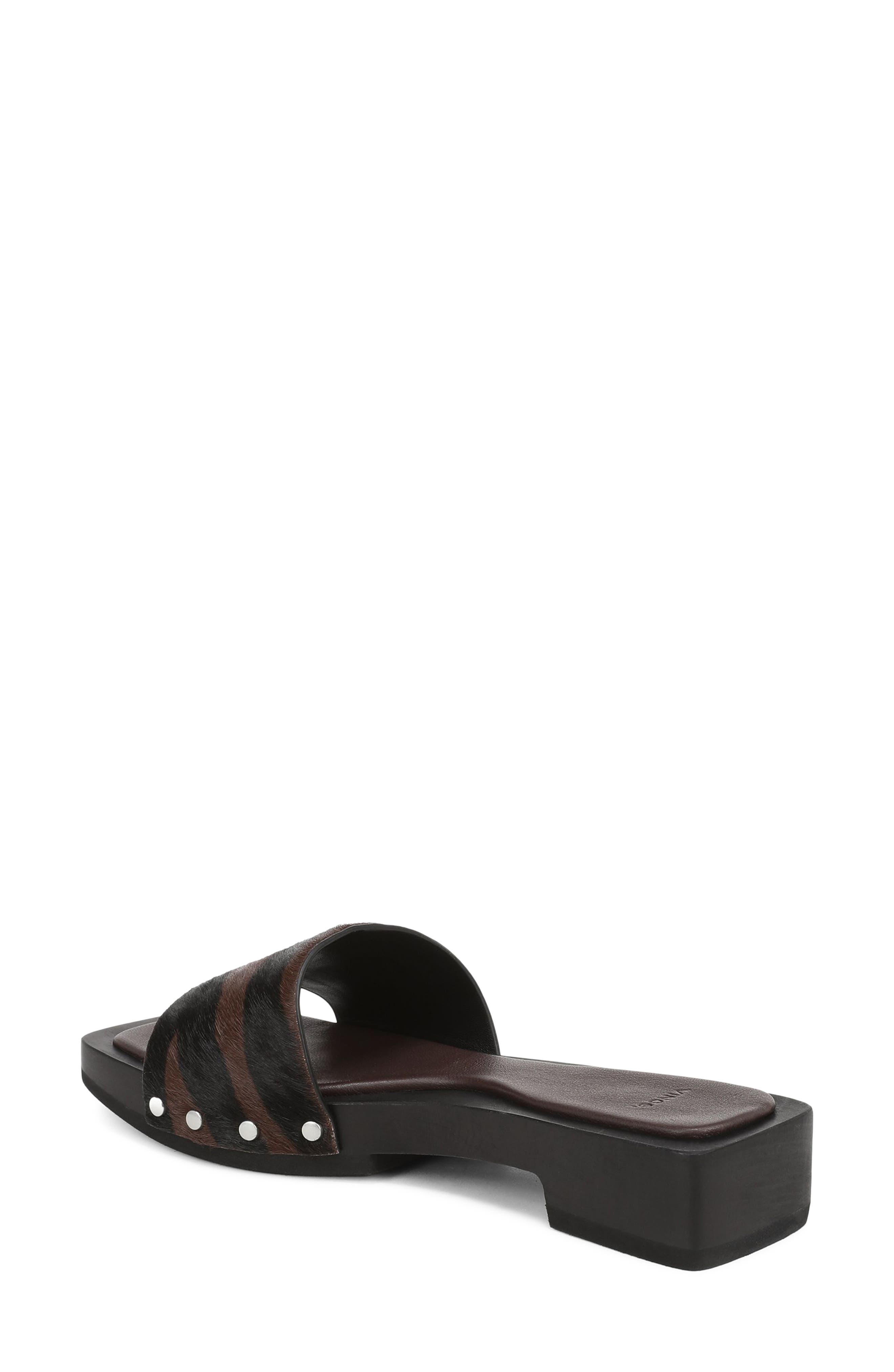 Barbara Slide Sandal, Alternate, color, MOLTON BROWN MULTI