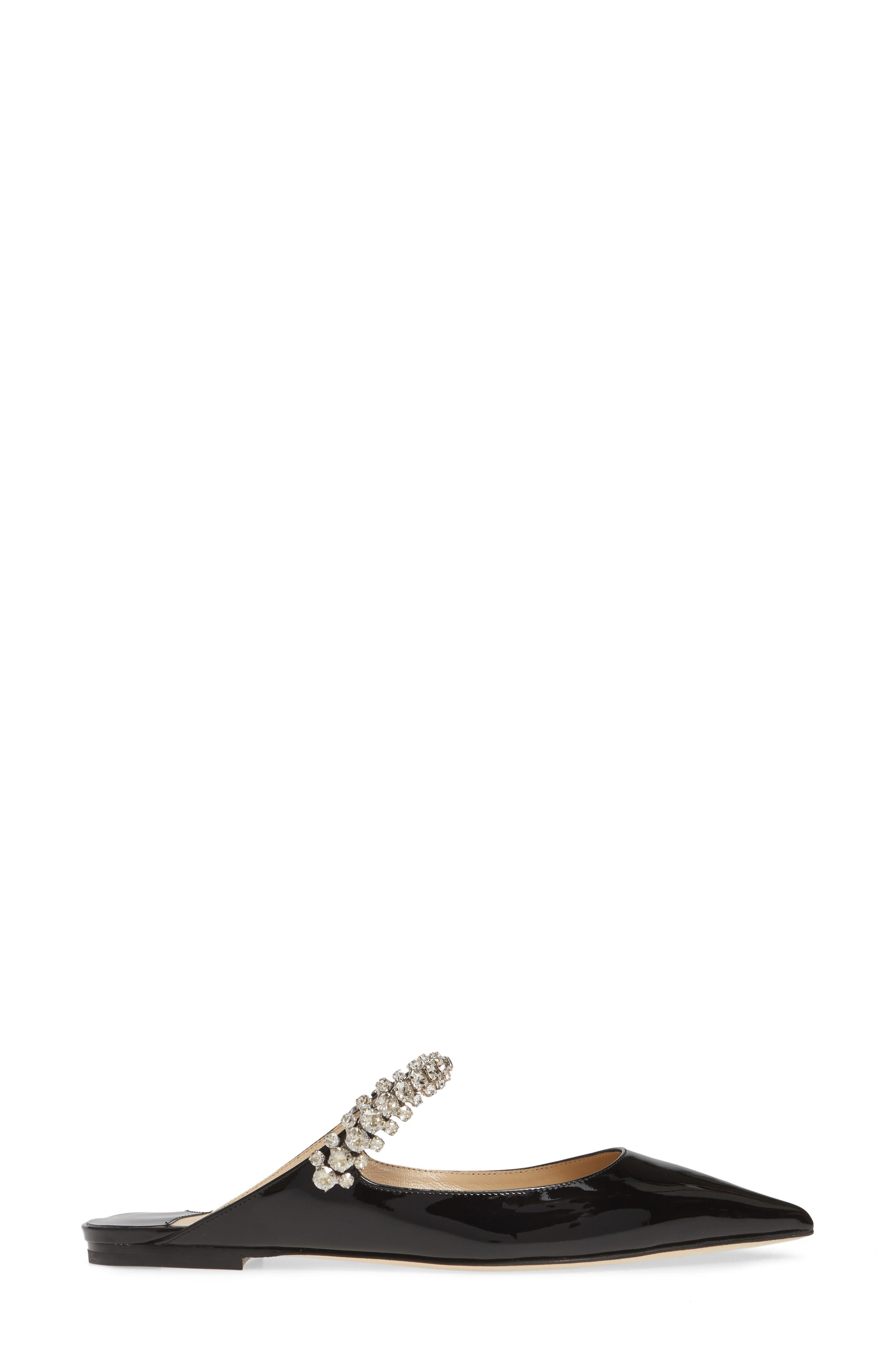 Jimmy Choo Bing Crystal Embellished Flat, Alternate, color, 