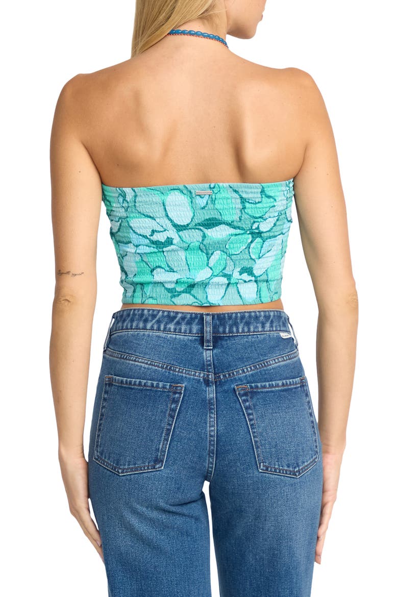 Keep It Simple Smocked Tube Top, Alternate, color, BLUE BIRD