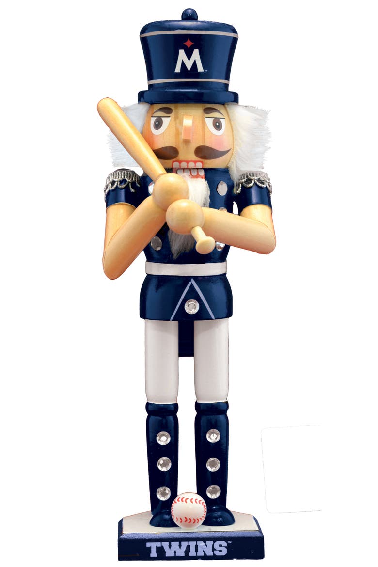 Minnesota Twins Collectible Nutcracker, Main, color, Multicolor