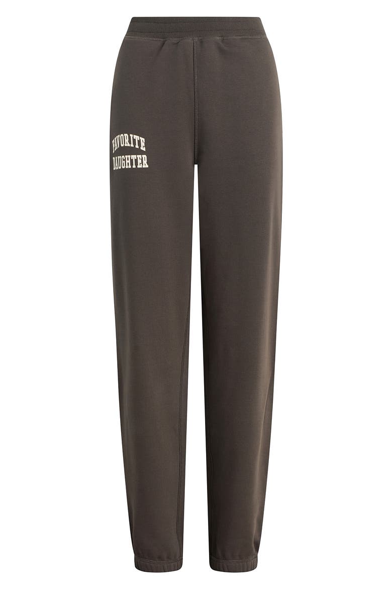 The Collegiate Joggers, Alternate, color, COFFEE/ GARDENIA