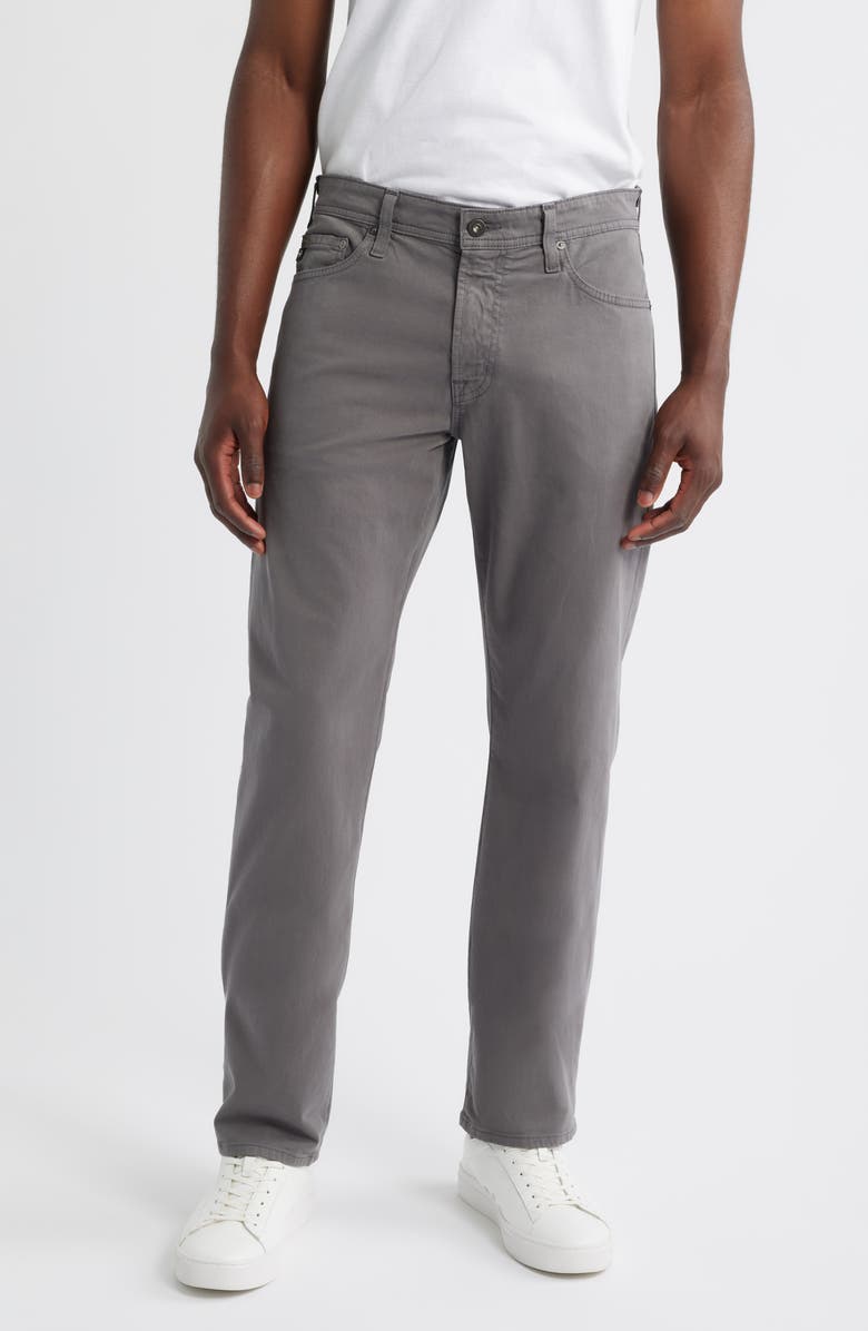 AG Graduate SUD Straight Leg Pants, Main, color, Folkestone Grey