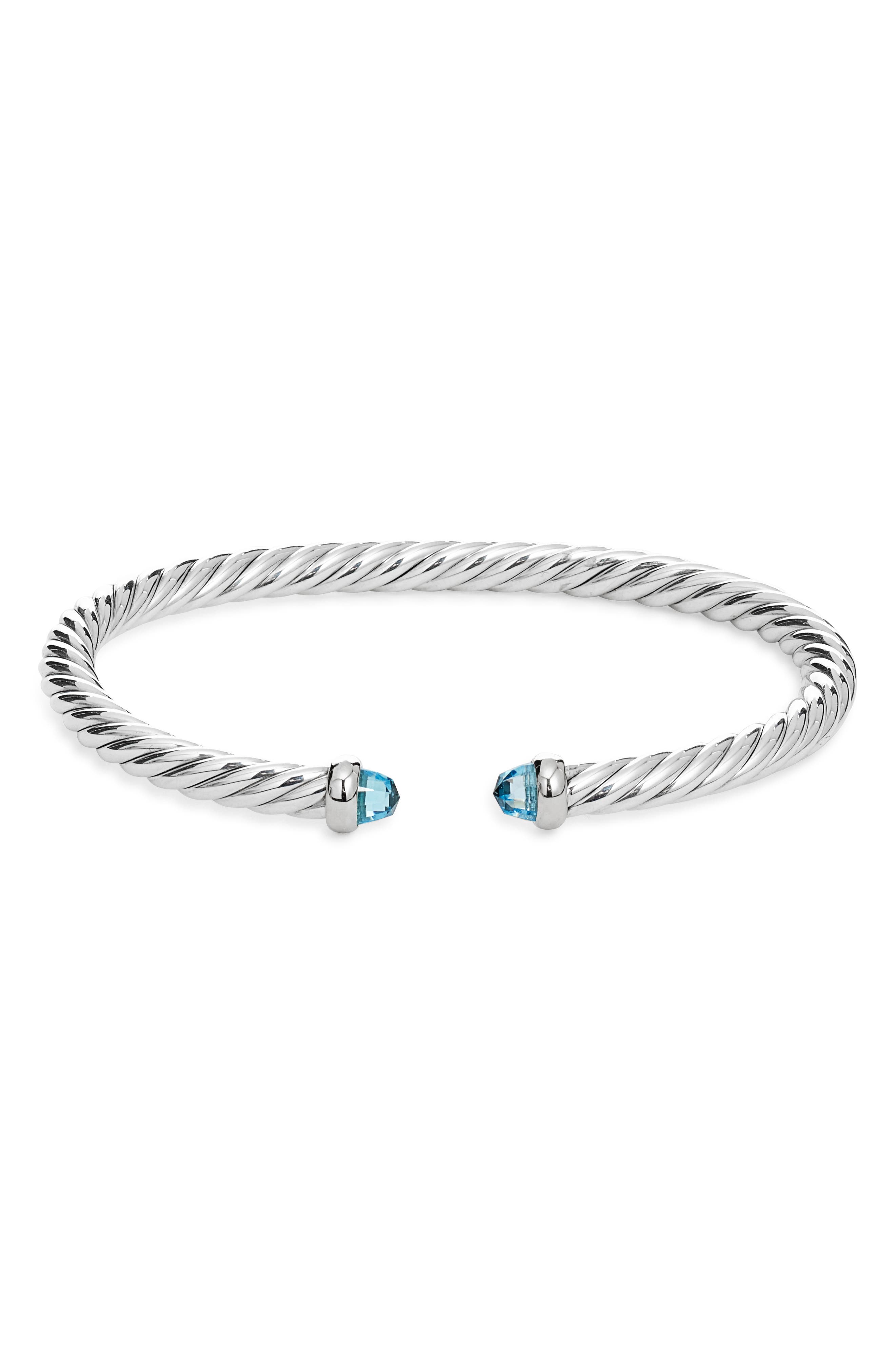 selected SILVER/ BLUE TOPAZ