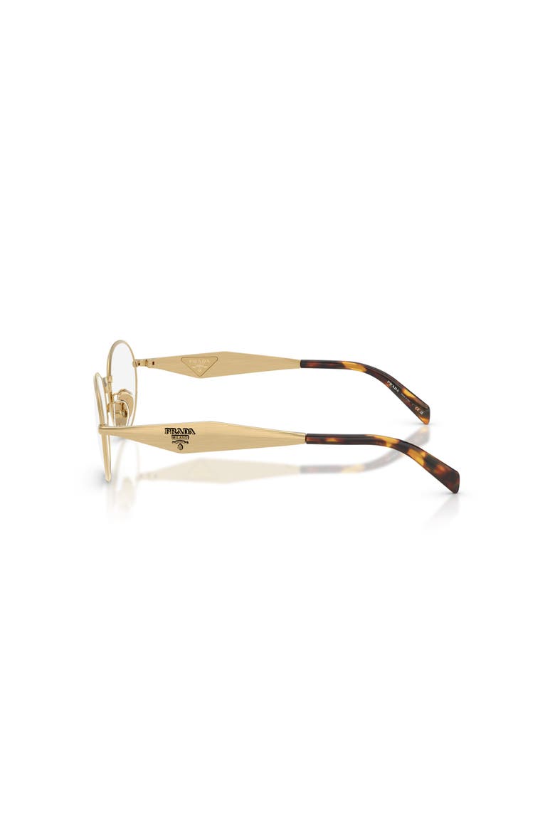 54mm Oval optical glasses, Alternate, color, Gold