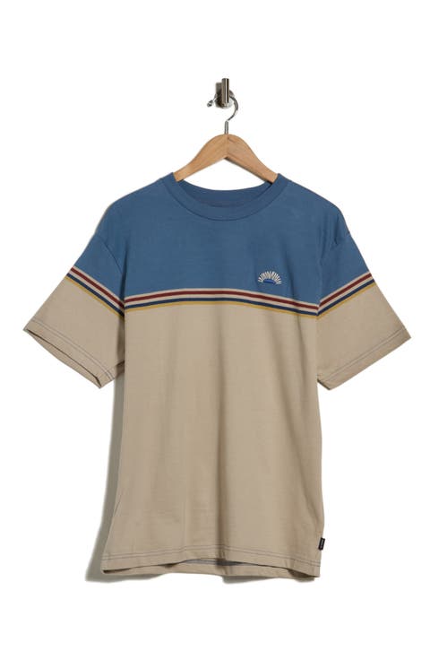 Pismo Stripe Cotton T-Shirt