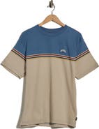 RVCA Pismo Stripe Cotton T-Shirt
