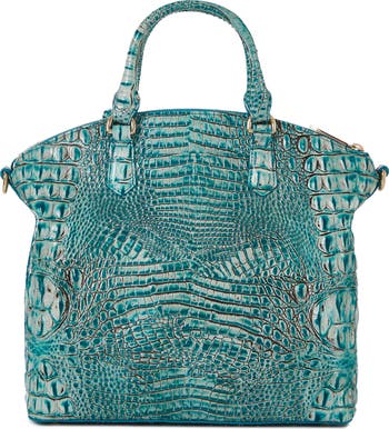 Brahmin Duxbury Medium Satchel Turquoise store Belem Leather Satchel