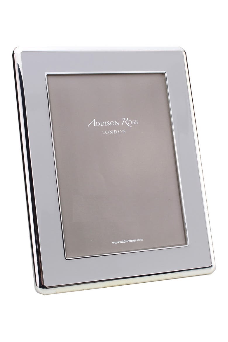 Chiffon Picture Frame, Main, color, GREY