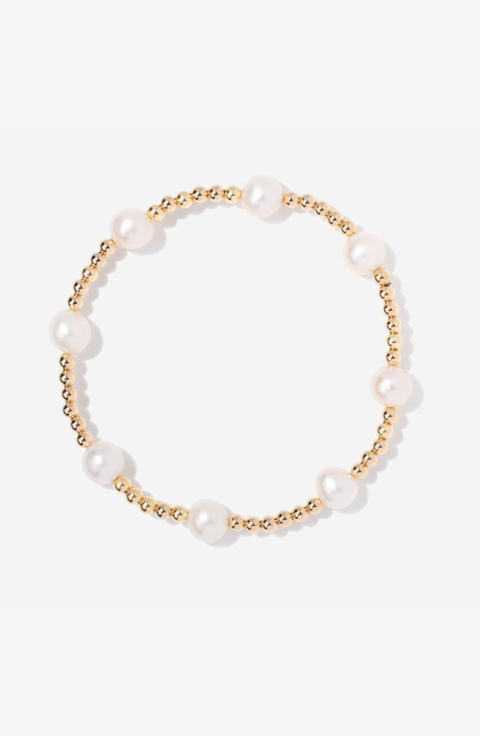Bead 8-Pearl Bracelet