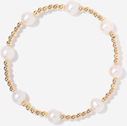 Little Sky Stone Bead 8-Pearl Bracelet