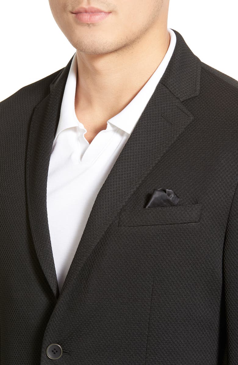 Vince Camuto Slim Fit Stretch Knit Sport Coat, Alternate, color, 