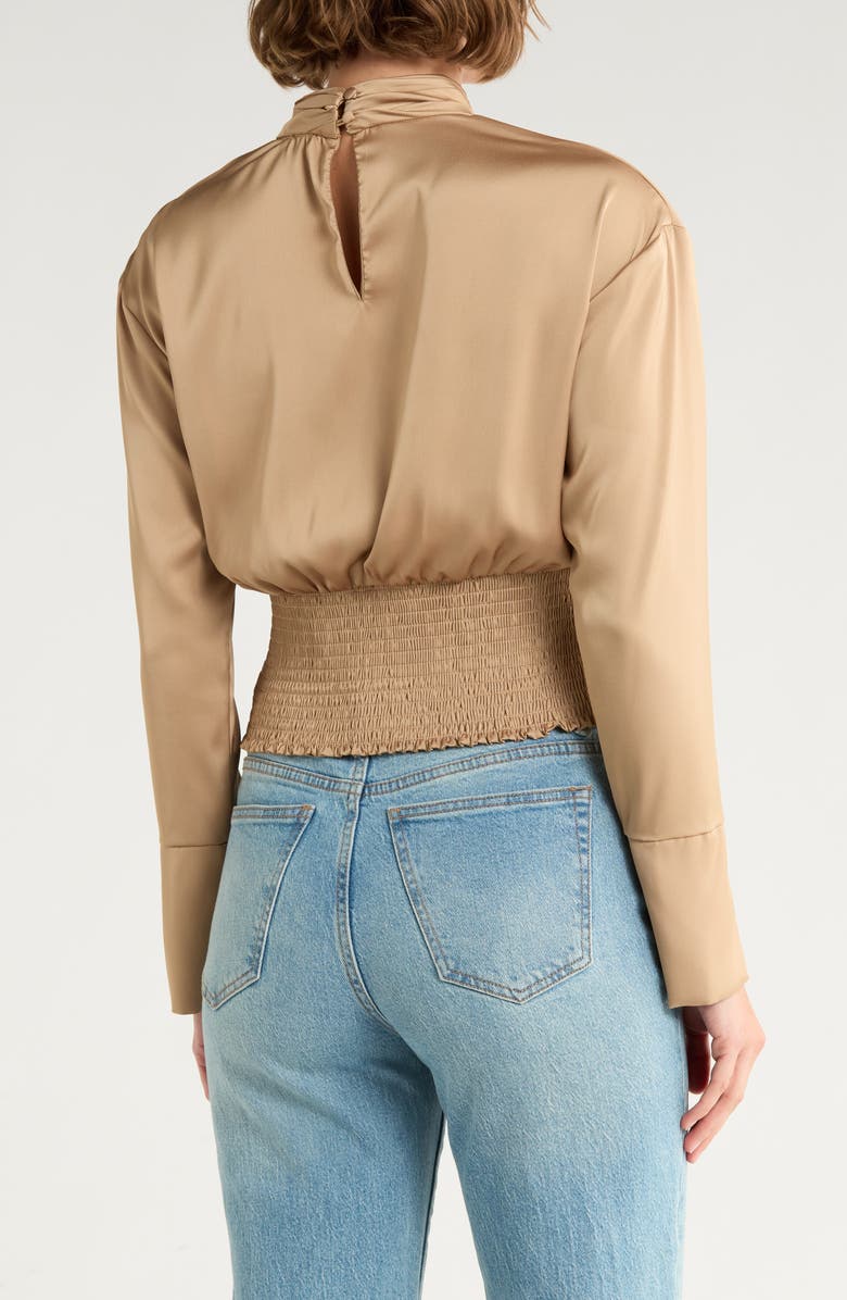 Parker The Parker Long Sleeve Keyhole Top, Alternate, color, Bleached Sand