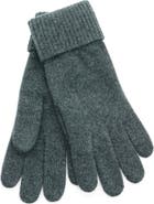 Portolano Cashmere Ribbed Gloves